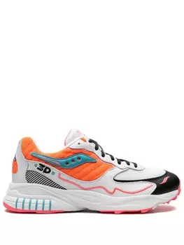 Кроссовки 3D Grid Hurricane Orange Saucony, оранжевый