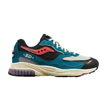 Кроссовки 3D Grid Hurricane Saucony, зеленый