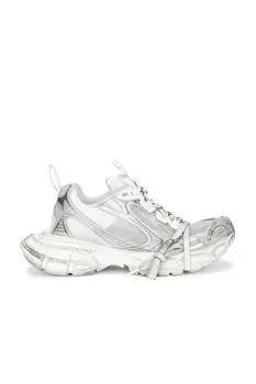 Кроссовки 3XL Balenciaga, цвет White & Silver