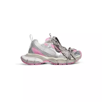 Кроссовки 3XL BALENCIAGA, серый/розовый/белый