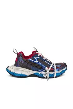 Кроссовки 3xl Balenciaga, серый/синий/красный/белый