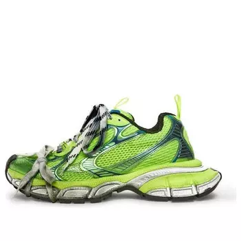 Кроссовки 3xl 'green' Balenciaga, зеленый