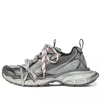 Кроссовки 3xl 'grey' Balenciaga, серый