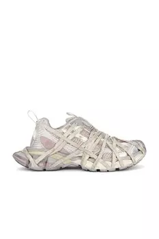 Кроссовки 3xl с кружевом Extreme Balenciaga, цвет Eggshell