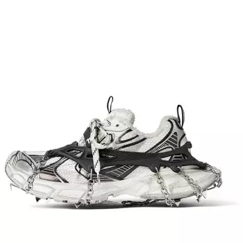 Кроссовки 3xl ski 'white black' Balenciaga, белый