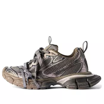 Кроссовки 3xl sneaker worn out sneakers 'brown mesh and polyurethane' Balenciaga, коричневый