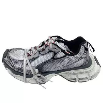 Кроссовки 3xl sneakers ' grey, white and red mesh and polyurethane' Balenciaga, белый