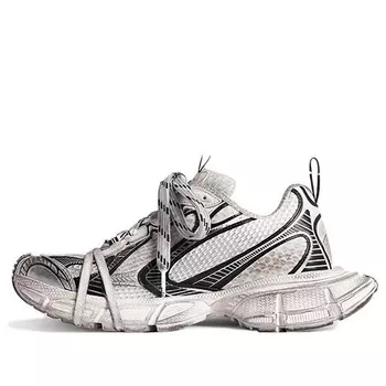 Кроссовки 3xl sneakers 'white and black mesh and polyurethane' Balenciaga, белый