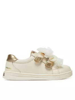 Кроссовки 45618 Mayoral, бежевый