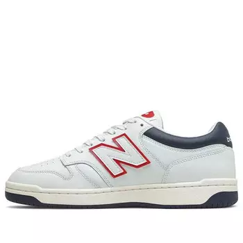 Кроссовки 480 'white navy' New Balance, белый