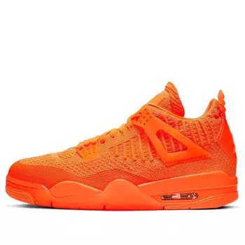 Кроссовки 4 flyknit Air Jordan, оранжевый
