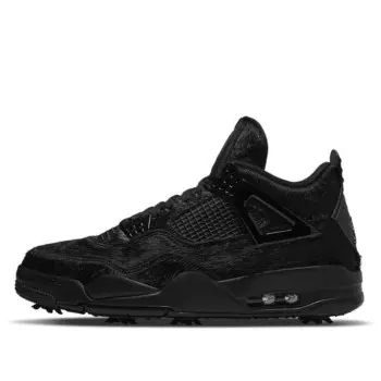 Кроссовки 4 golf 'black cat' Air Jordan, черный
