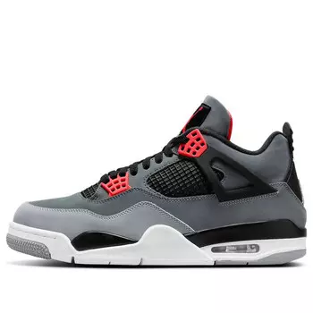 Кроссовки 4 ретро Air Jordan, серый