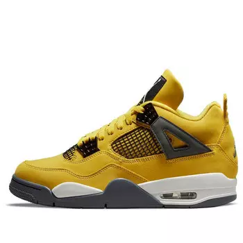Кроссовки 4 ретро Air Jordan, желтый