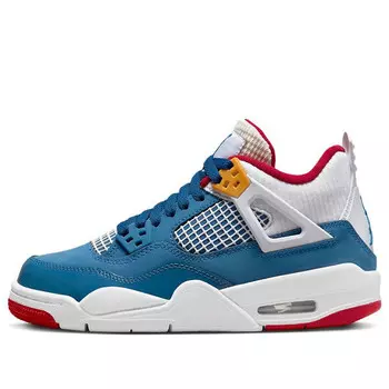 Кроссовки 4 retro 'messy room' Air Jordan, синий