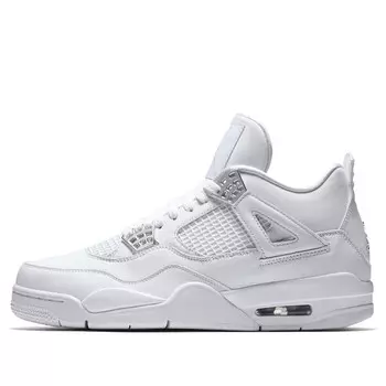 Кроссовки 4 retro 'pure money' 2017 Air Jordan, белый