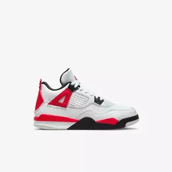 Кроссовки 4 Retro 'Red Cement' (PS) Jordan, красный