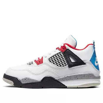 Кроссовки 4 ретро se Air Jordan, белый