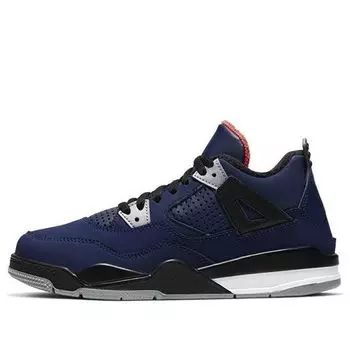 Кроссовки 4 ретро зима Air Jordan, синий