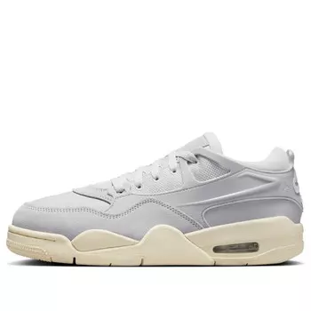 Кроссовки 4 rm 'neutral grey coconut milk' Air Jordan, серый