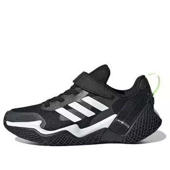 Кроссовки 4uture runner sport j 'black white' Adidas, черный