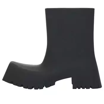 Кроссовки 50mm trooper rubber boots 'black' Balenciaga, черный