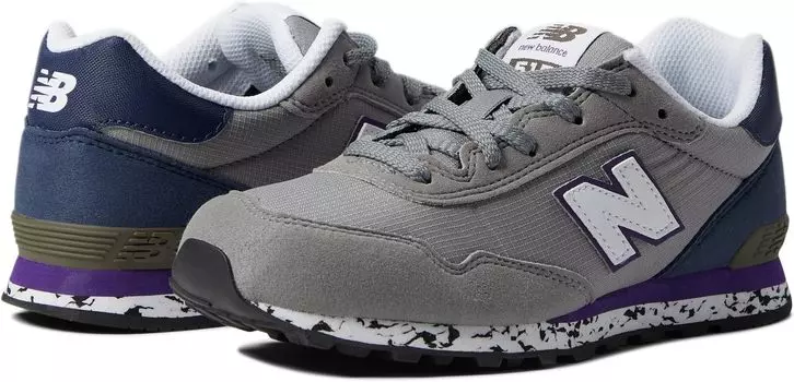 Кроссовки 515 New Balance, цвет Marblehead/Black Plum