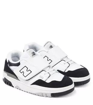 Кроссовки 550 Bungee Lace из искусственной кожи New Balance, белый