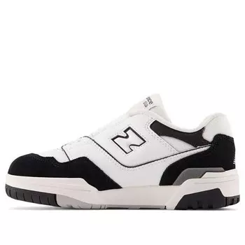 Кроссовки 550 bungee lace with top strap 'white black' New Balance, белый