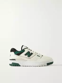 Кроссовки 550 с сетчатой отделкой New Balance, кремовый
