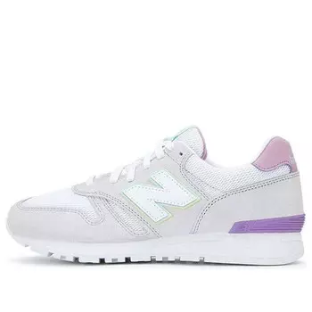 Кроссовки 565 series gray white 'grey white' New Balance, серый