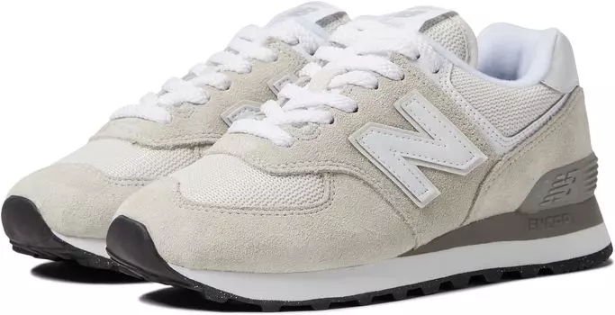 Кроссовки 574 Core New Balance, цвет Nimbus Cloud/White