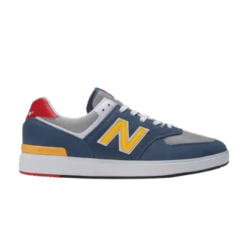 Кроссовки 574 Court 'Navy Grey Yellow', синий