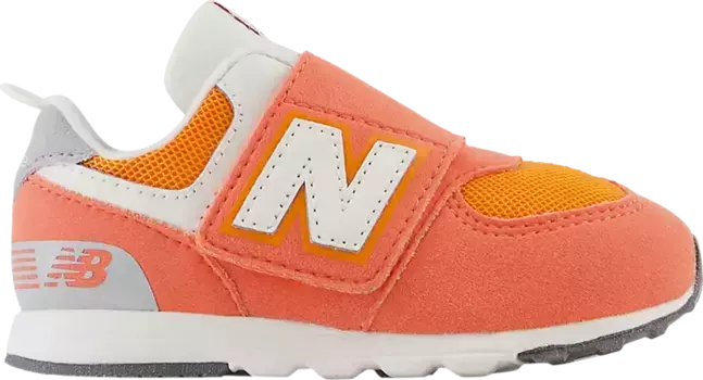 Кроссовки 574 New-B Hook & Loop Toddler 'Gulf Red', оранжевый