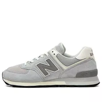 Кроссовки 574 'rain cloud white' New Balance, серый