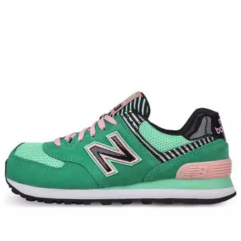 Кроссовки 574 серии низкие New Balance, зеленый