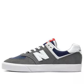 Кроссовки 574 vulc 'grey navy' New Balance, серый