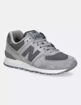 Кроссовки 574 замшевые New Balance, серый