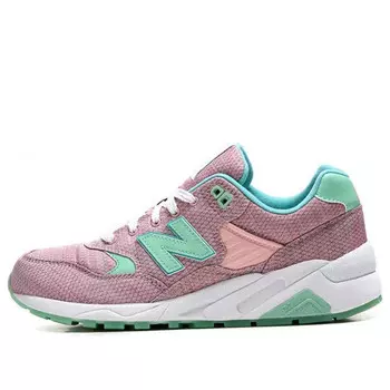 Кроссовки 580 shoes розовые красные New Balance, серый