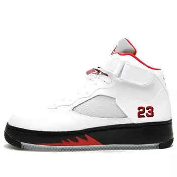 Кроссовки 5 фьюжн Air Jordan, белый