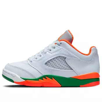 Кроссовки 5 низкие Air Jordan, белый