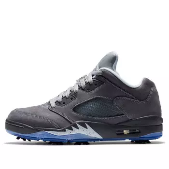 Кроссовки 5 низкие гольф Air Jordan, серый