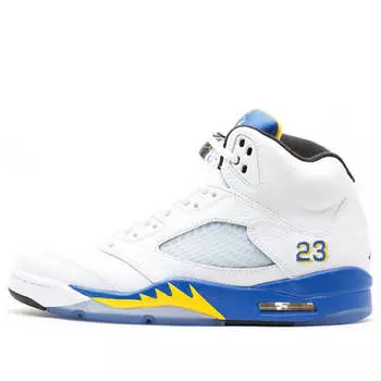 Кроссовки 5 ретро Air Jordan, белый