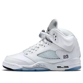 Кроссовки 5 ретро Air Jordan, белый