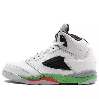Кроссовки 5 ретро Air Jordan, белый