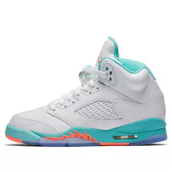 Кроссовки 5 ретро Air Jordan, белый