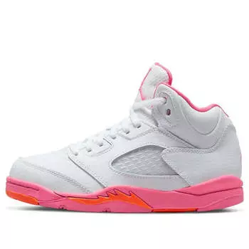 Кроссовки 5 ретро Air Jordan, белый