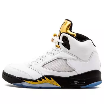 Кроссовки 5 ретро Air Jordan, белый