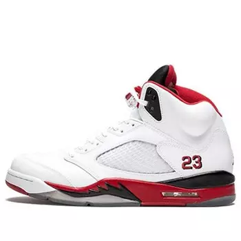 Кроссовки 5 ретро Air Jordan, белый