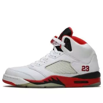 Кроссовки 5 ретро Air Jordan, белый